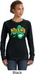 St Patricks Day Kiss Me I'm Irish Ladies Crewneck Sweatshirt