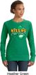 St Patricks Day Kiss Me I'm Irish Ladies Crewneck Sweatshirt