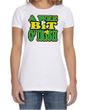 St Patricks Day Ladies Shirt A Wee Bit Irish Shamrock Crewneck Tee