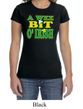 St Patricks Day Ladies Shirt A Wee Bit Irish Shamrock Crewneck Tee