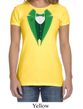 St Patricks Day Ladies Shirt Irish Tuxedo Crewneck Tee T-Shirt