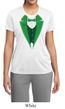 St Patricks Day Ladies Shirt Irish Tuxedo Moisture Wicking Tee T-Shirt