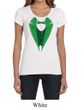 St Patricks Day Ladies Shirt Irish Tuxedo Scoop Neck Tee T-Shirt