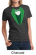 St Patricks Day Ladies Shirt Irish Tuxedo Tee T-Shirt