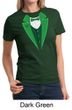 St Patricks Day Ladies Shirt Irish Tuxedo Tee T-Shirt