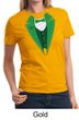 St Patricks Day Ladies Shirt Irish Tuxedo Tee T-Shirt