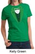 St Patricks Day Ladies Shirt Irish Tuxedo Tee T-Shirt