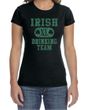 St Patricks Day Ladies Shirts Irish Drinking Team Crewneck Tee T-Shirt