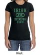 St Patricks Day Ladies Shirts Irish Drinking Team Crewneck Tee T-Shirt