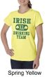 St Patricks Day Ladies Shirts Irish Drinking Team Organic Tee T-Shirt