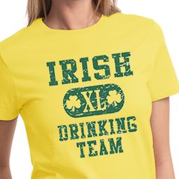 St Patricks Day Ladies Shirts Irish Drinking Team Tee T-Shirt St Patricks Day Ladies Shirts Irish Drinking Team Tee T-Shirt