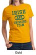 St Patricks Day Ladies Shirts Irish Drinking Team Tee T-Shirt