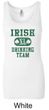 St Patricks Day Ladies Tanktop Irish Drinking Team Longer Length Tank