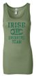 St Patricks Day Ladies Tanktop Irish Drinking Team Longer Length Tank