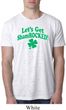 St Patricks Day Lets Get Shamrocked Burnout T-shirt