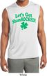 St Patricks Day Lets Get Shamrocked Dry Wicking Muscle Shirt