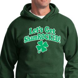 St Patricks Day Lets Get Shamrocked Hoodie St Patricks Day Lets Get Shamrocked Hoodie