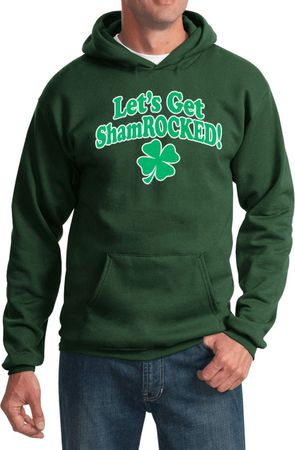 St Patricks Day Lets Get Shamrocked Hoodie