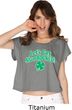 St Patricks Day Lets Get Shamrocked Ladies Boxy Tee