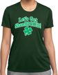 St Patricks Day Lets Get Shamrocked Ladies Dry Wicking T-shirt