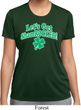 St Patricks Day Lets Get Shamrocked Ladies Dry Wicking T-shirt