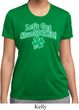 St Patricks Day Lets Get Shamrocked Ladies Dry Wicking T-shirt