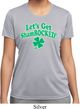 St Patricks Day Lets Get Shamrocked Ladies Dry Wicking T-shirt