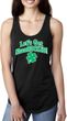 St Patricks Day Lets Get Shamrocked Ladies Ideal Tank Top