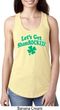 St Patricks Day Lets Get Shamrocked Ladies Ideal Tank Top