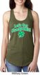 St Patricks Day Lets Get Shamrocked Ladies Ideal Tank Top