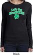 St Patricks Day Lets Get Shamrocked Ladies Long Sleeve