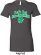 St Patricks Day Lets Get Shamrocked Ladies Longer Length Shirt