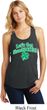 St Patricks Day Lets Get Shamrocked Ladies Racerback Tank Top