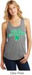 St Patricks Day Lets Get Shamrocked Ladies Racerback Tank Top