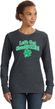 St Patricks Day Lets Get Shamrocked Ladies Sweatshirt