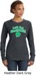 St Patricks Day Lets Get Shamrocked Ladies Sweatshirt