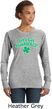 St Patricks Day Lets Get Shamrocked Ladies Sweatshirt