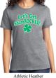St Patricks Day Lets Get Shamrocked Ladies T-shirt