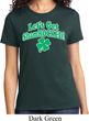 St Patricks Day Lets Get Shamrocked Ladies T-shirt