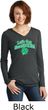 St Patricks Day Lets Get Shamrocked Ladies Tri Hoodie