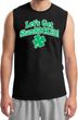 St Patricks Day Lets Get Shamrocked Muscle Shirt