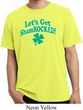 St Patricks Day Lets Get Shamrocked Pigment Dyed T-shirt