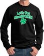 St Patricks Day Lets Get Shamrocked Sweatshirt
