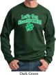 St Patricks Day Lets Get Shamrocked Sweatshirt