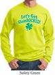 St Patricks Day Lets Get Shamrocked Sweatshirt