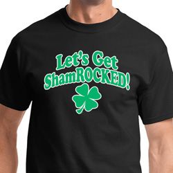 St Patricks Day Lets Get Shamrocked T-shirt St Patricks Day Lets Get Shamrocked T-shirt