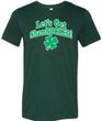 St Patricks Day Lets Get Shamrocked Tri Blend Tee