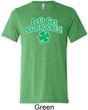 St Patricks Day Lets Get Shamrocked Tri Blend Tee