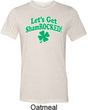 St Patricks Day Lets Get Shamrocked Tri Blend Tee