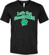 St Patricks Day Lets Get Shamrocked Tri Blend V-neck
